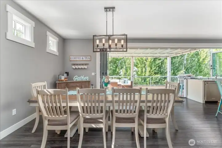 Upper Level Dining Room.