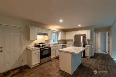 Back entry next to kitchen