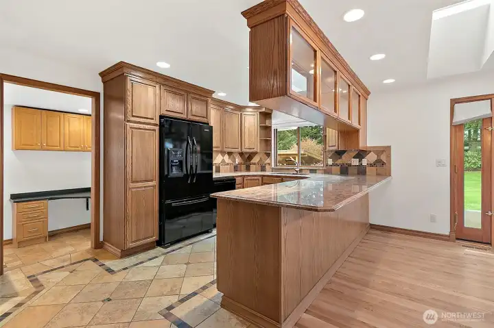 Kitchen Area, plenty of storage and all appliances stay.