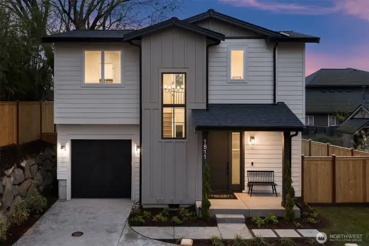 The fully independent DADU is a rare offering that lives like a true standalone residence. Thoughtfully designed with its own private entrance, 2 beds, 2.5 baths, and separate address, it delivers flexibility, privacy, and elevated design without compromise. Thoughtful details include integrated Sonos speakers in the kitchen, great room, and primary bedroom, smart entry, and toe- kick motion-sensor lighting in powder and primary bathrooms.