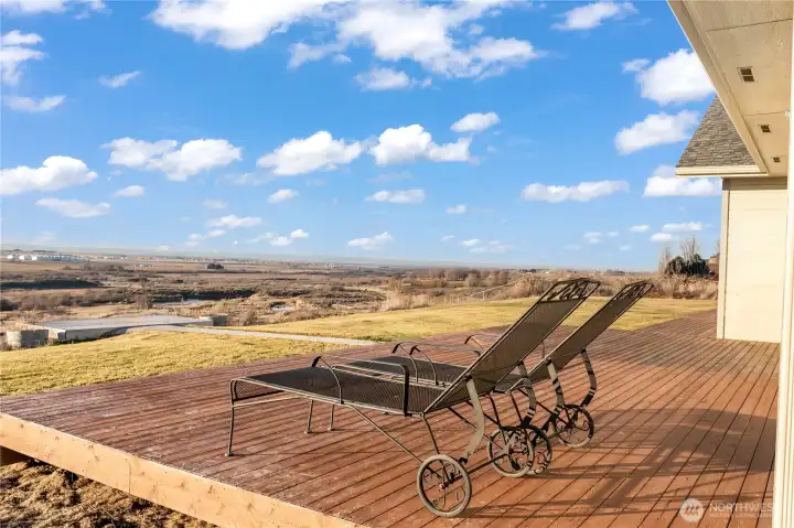 One of the Views from the back deck.