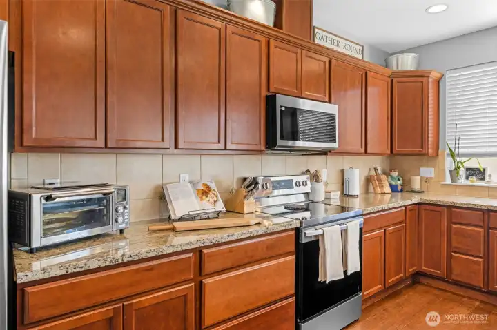 Plenty of counter space