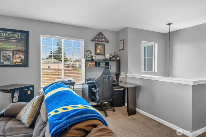 Upstairs bonus room/loft