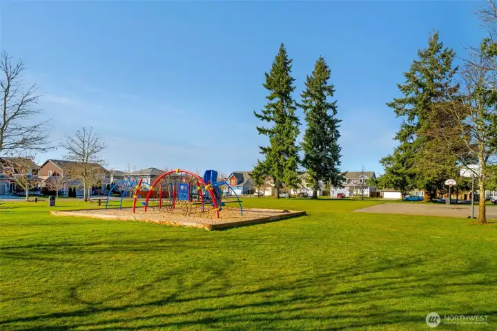 Community park is close by.