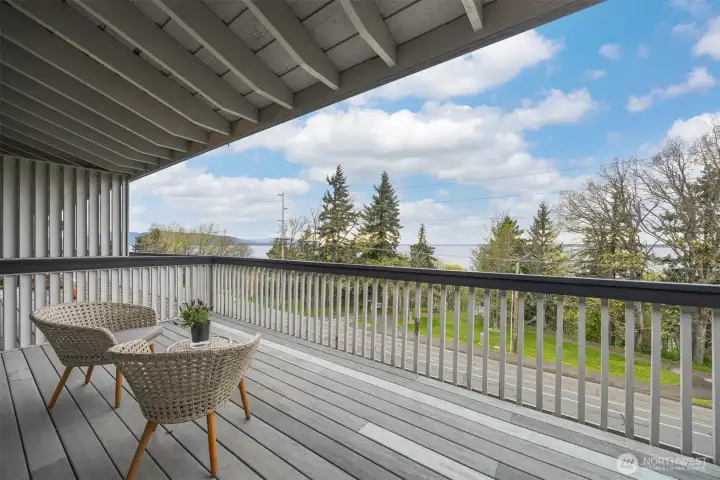 Looking toward Fairhaven.