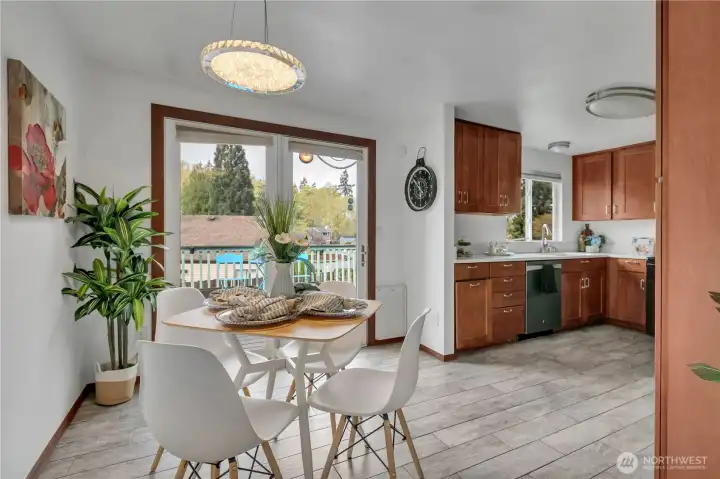 Updated Eat-in Kitchen,