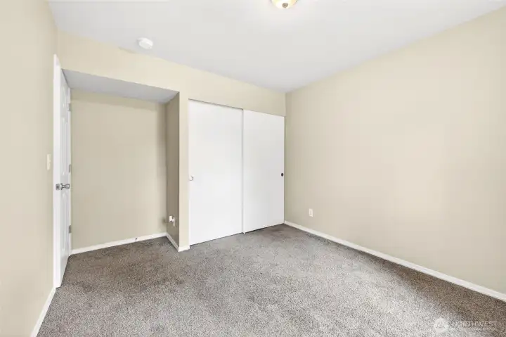 Lower level large bedroom or MIL apt