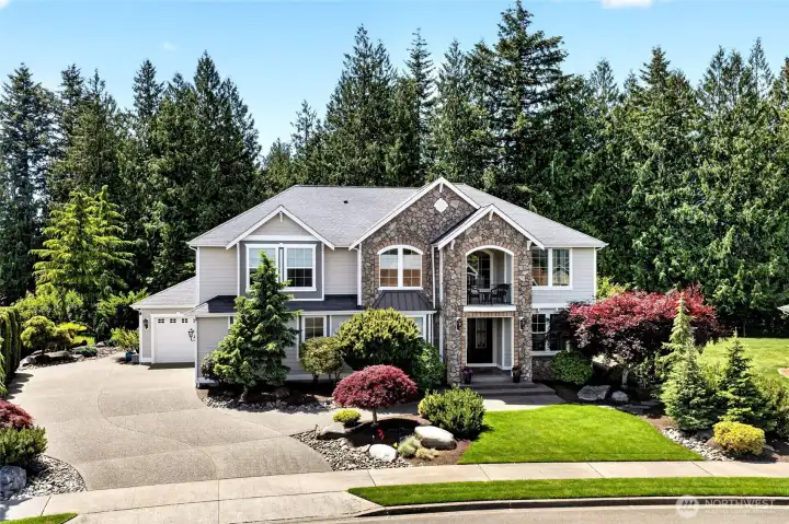 PRESTIGIOUS EUROPEAN MASTER-PIECE w/ GRAND ENTRY & 2nd Story Covered Balcony w/STATELY LANDSCPG