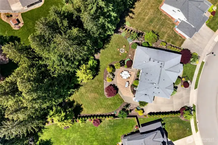 BIRD'S EYE VIEW of the ESTATE