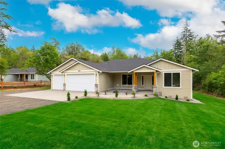 Virtually landscaped. Home is hydroseeded and the grass is growing in. Virtually landscaped. Home is hydroseeded and the grass is growing in.