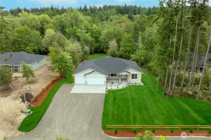 Virtually landscaped. Home is hydroseeded and the grass is growing in. Virtually landscaped. Home is hydroseeded and the grass is growing in.