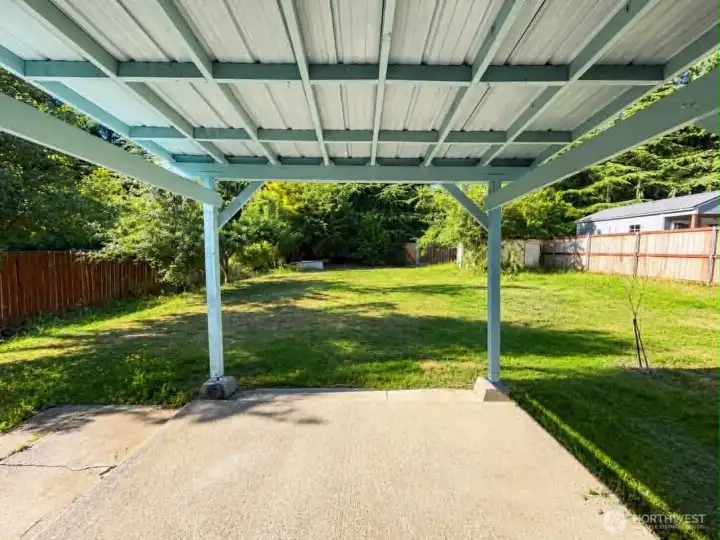 Patio with cover Patio with cover