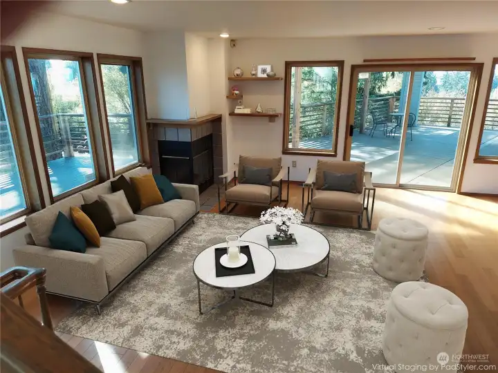 Living room area Living room area