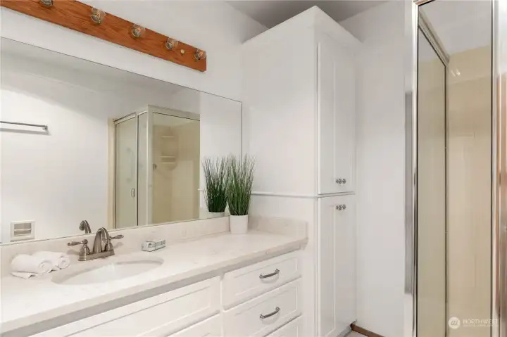 Guest bathroom- main level Guest bathroom- main level