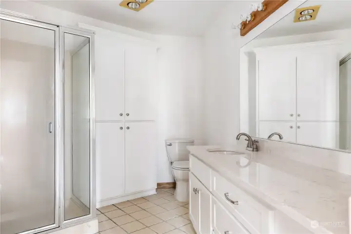 Guest bath room - lower level Guest bath room - lower level