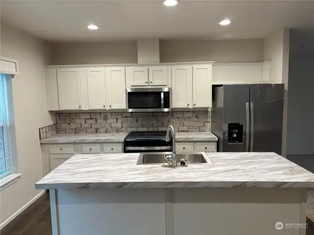 Kitchen with Large Island