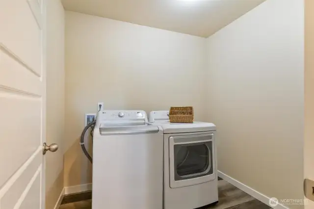 Washer and dryer