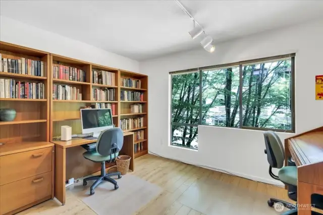 2nd Bedroom with built-in cabinets