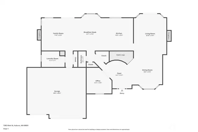 Main Level Floorplan