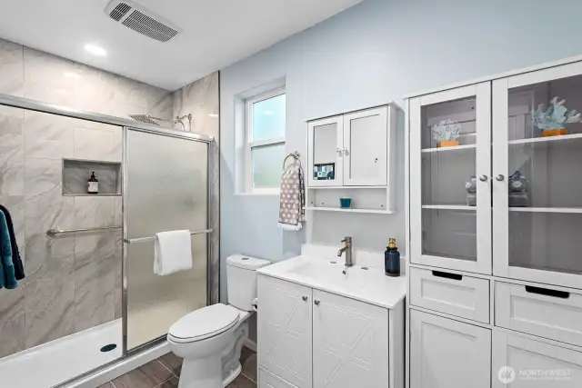 Main floor bathroom