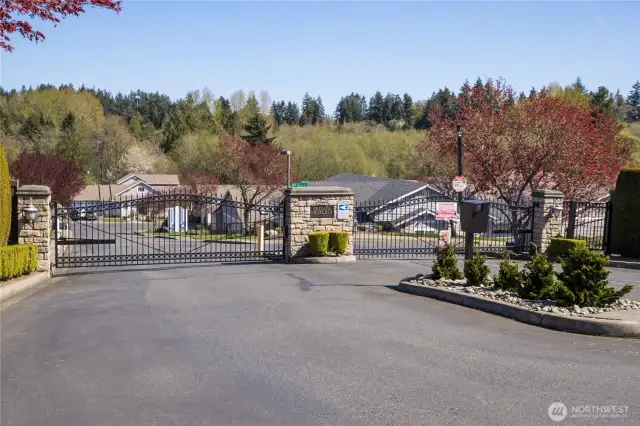 Gated entry for added security
