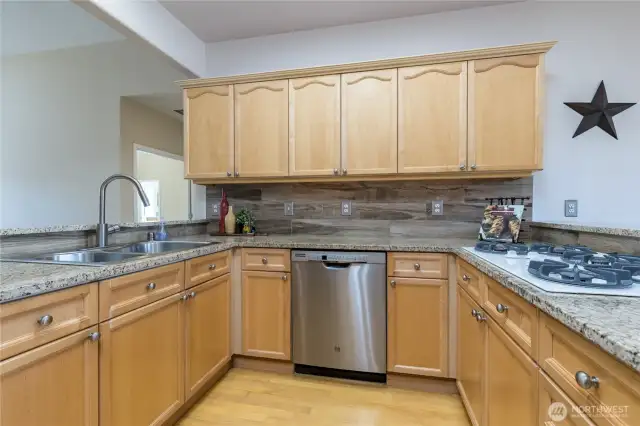 Spacious kitchen
