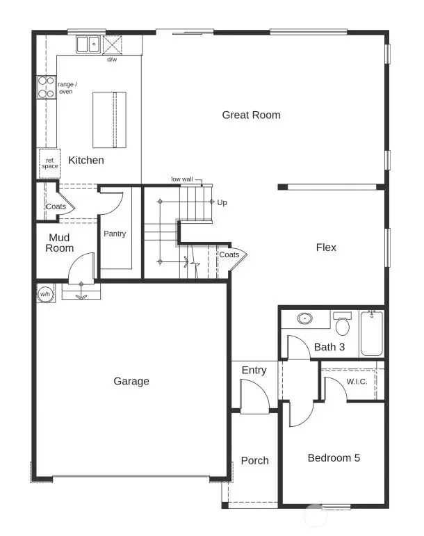 Floor Plan Level 1