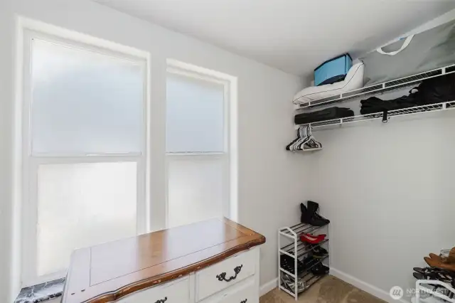 Right side of closet