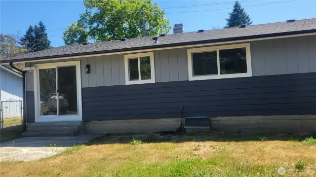 Rear of House