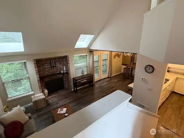 The grand entrance...