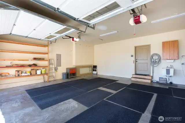 Sheetrocked Garage