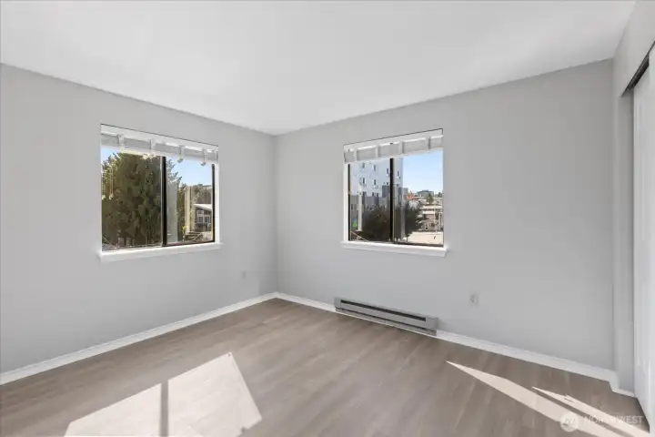 2nd Bedroom - great as bedroom and/ or home office.