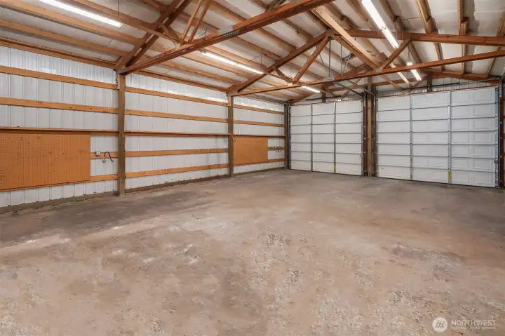 Inside of 30ftX48ft Shop