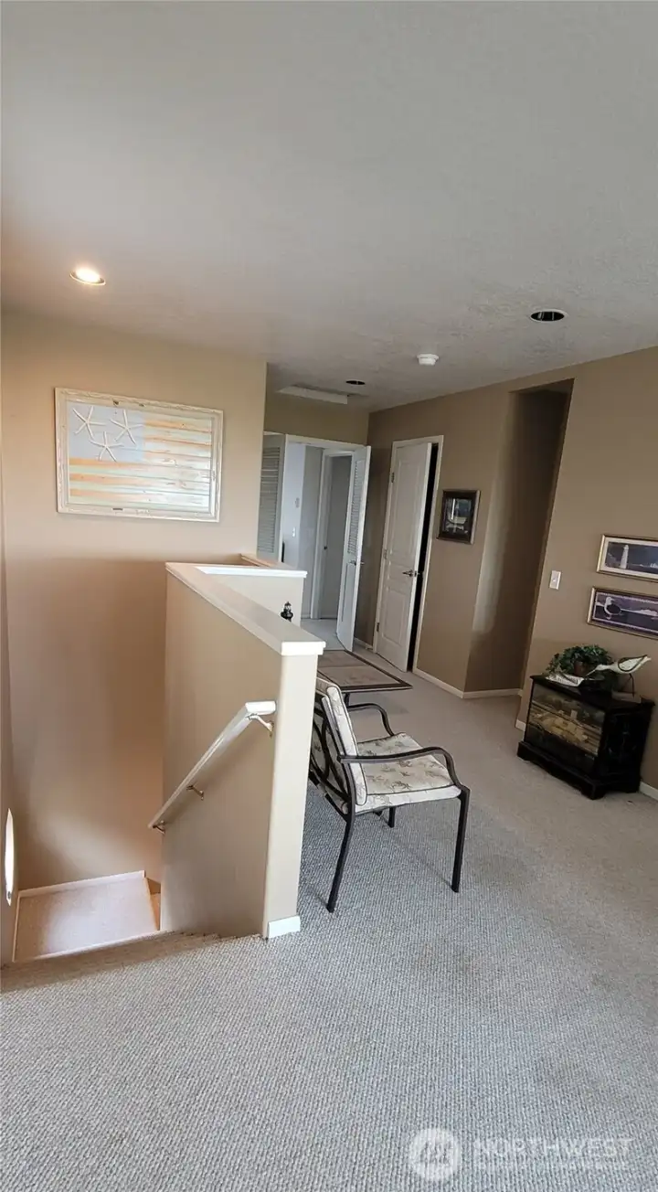 Staircase to lower level