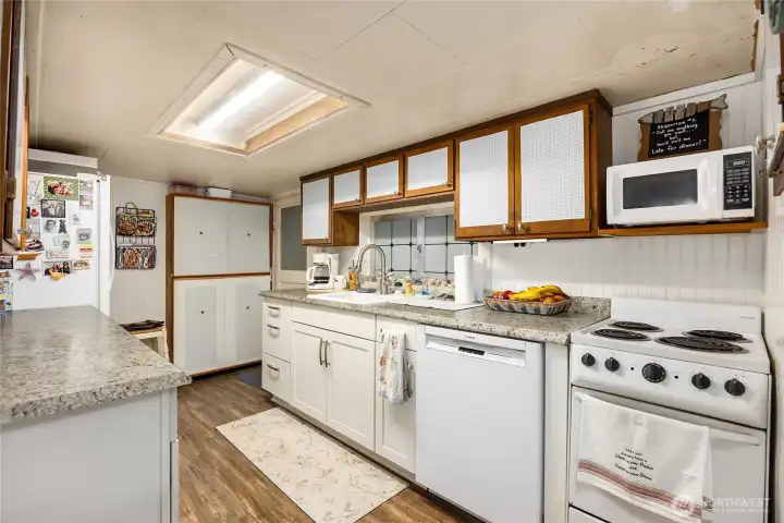 Well laid out Kitchen open to the living room and marine views.