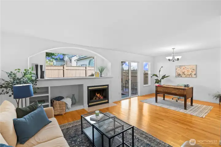 Huge dining room OR additional living space.