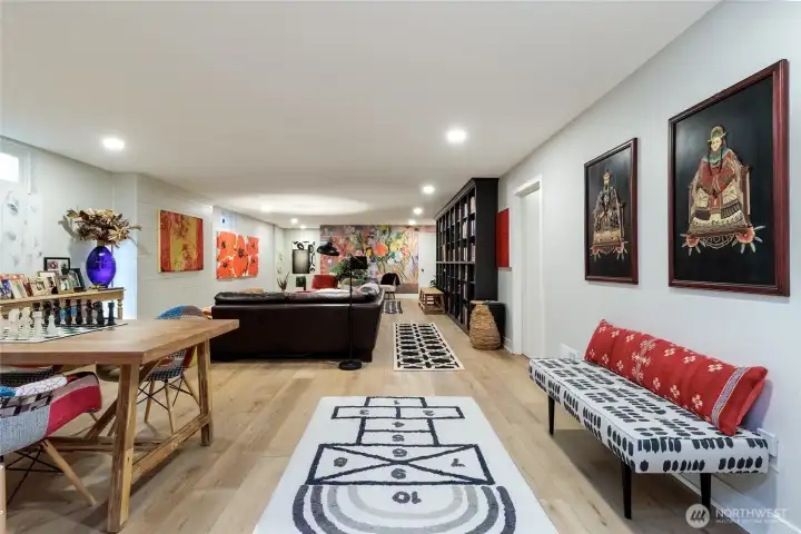 Lower Level Living Area