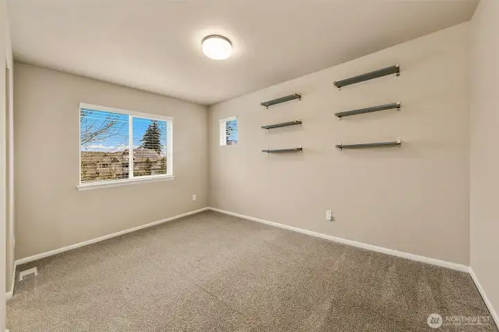 One of the two bedrooms