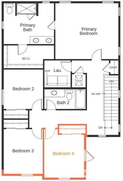 Second Floor Layout