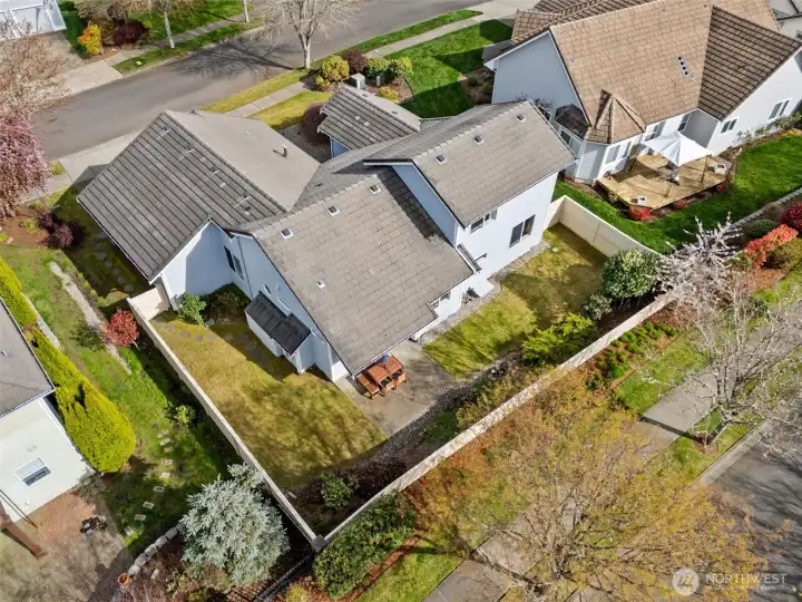 From this angle, you get the best of both worlds. A backyard that already feels calm, open, and ready to enjoy, plus the convenience of being less than 10 minutes from Costco Wholesale and The Home Depot. So whether you’re dreaming up a full backyard glow-up or just grabbing a few things to tweak what’s already here, it’s all right at your fingertips. Or don’t change a thing and enjoy the lawn exactly as it is. Either way, this setup makes it easy.