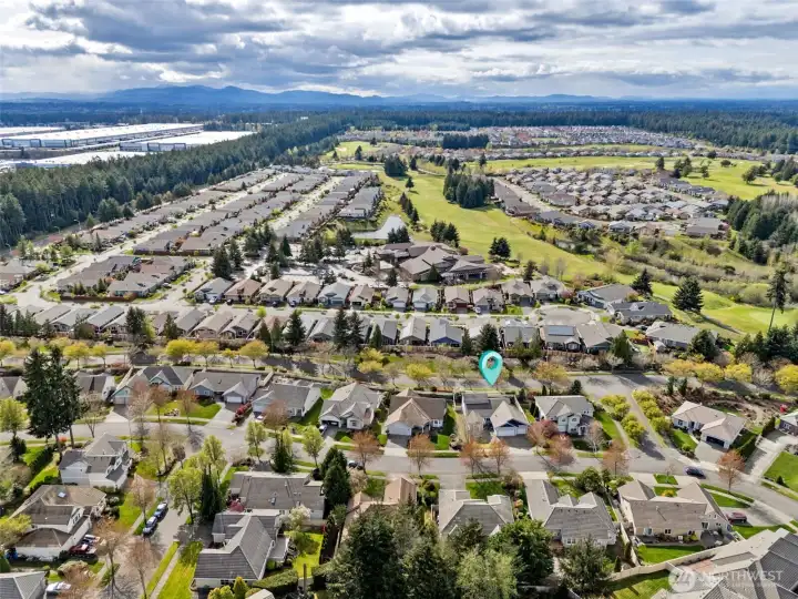 Set within the Meridian Campus, this home is part of a thoughtfully designed neighborhood where everything feels connected. Tree-lined streets, sidewalks that actually go somewhere, bike lanes, and a layout that invites you outside instead of trapping you in. HOA dues are just $153 quarterly, and they help maintain the overall look and feel of the community, protecting value and keeping everything looking sharp. And then there’s what surrounds you. Parks, trails, and open spaces are woven throughout the area, with access to golf, nature, and everyday convenience just minutes away.  Add in nearby shopping, dining, and easy I-5 access for commuting, and suddenly you’re not just buying a home, you’re stepping into a lifestyle that’s built to be enjoyed.