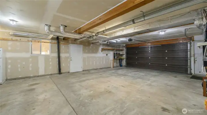 1st garage bay leading to ADU (*belongings virtually cleared)