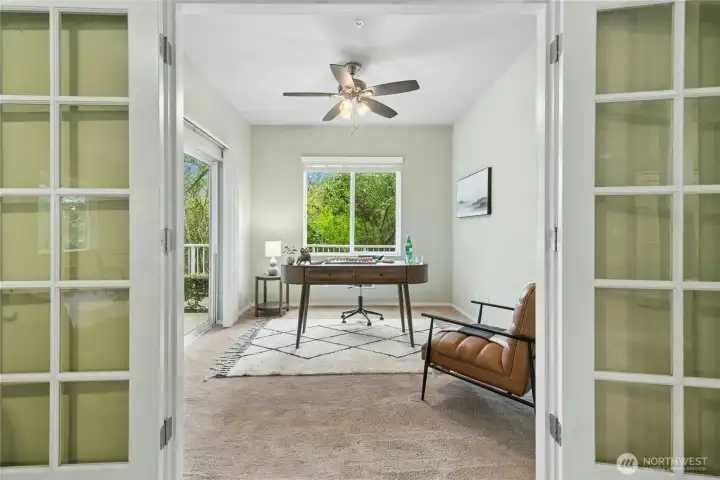 Office / Den / French doors
