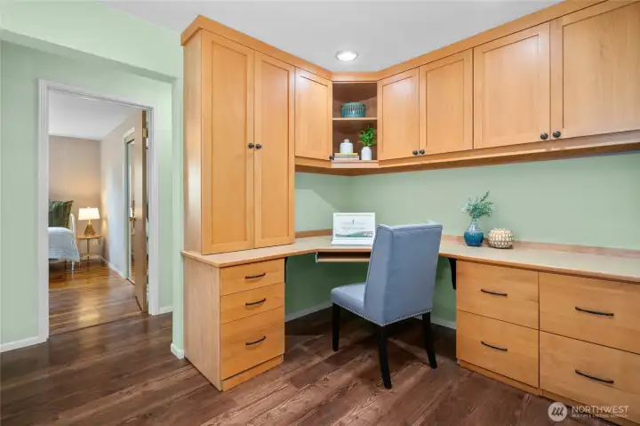 Built-in home office
