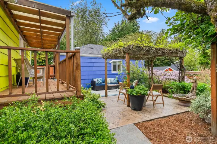 A garden paradise