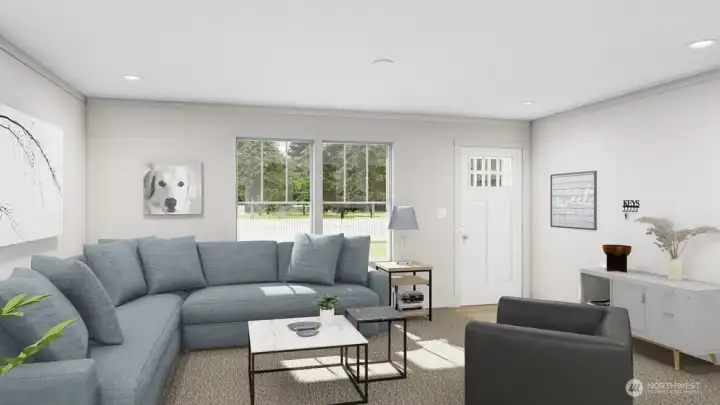 Model Living Room