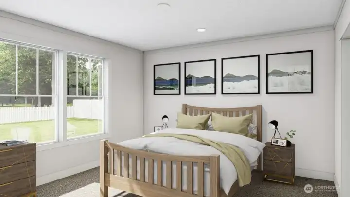 Model Main Bedroom