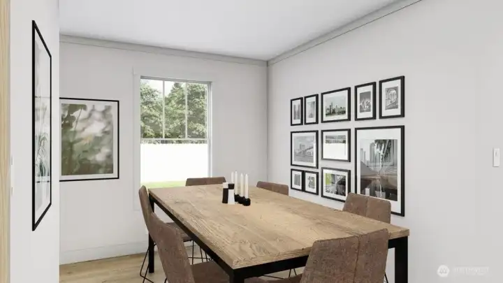 Model Dining/Flex Room