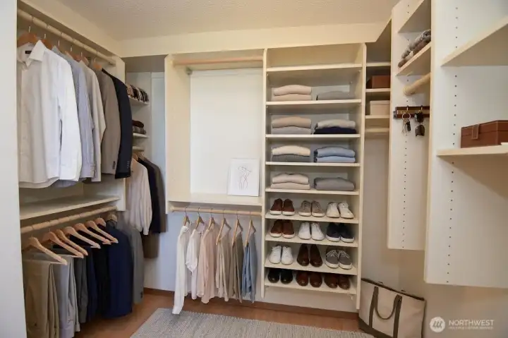 Primary Bedroom Closet Primary Bedroom Closet