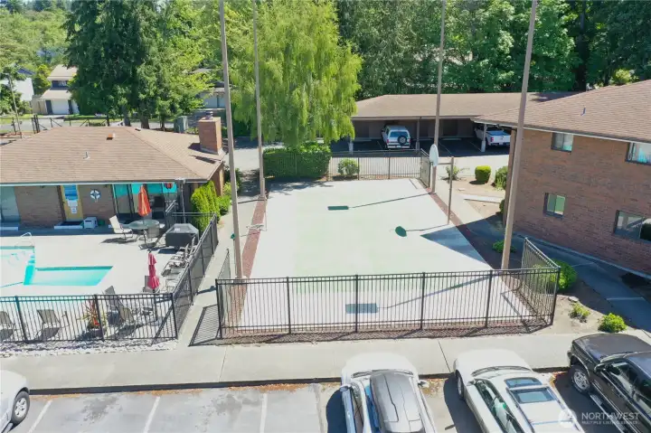 Pickleball / Basketball Court Pickleball / Basketball Court